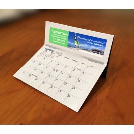 Custom Imprinted 238S FC Memo-Rite Desk Calendar, Full Color Imprint Front & Back