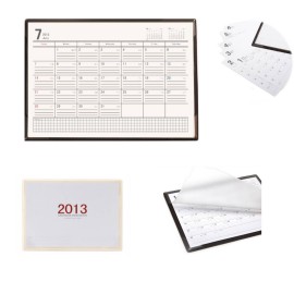 Customized Printed Business Mat Plan Desk Calendar Custom Imprinted