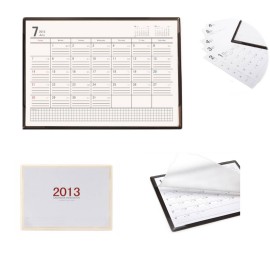 Customized Printed Business Mat Plan Desk Calendar Custom Imprinted  Customized Printed Business Mat Plan Desk Calendar Custom Imprinted