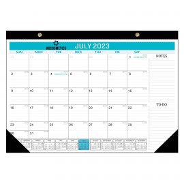 Wall Desk Calendar w/2 Corners Custom Imprinted