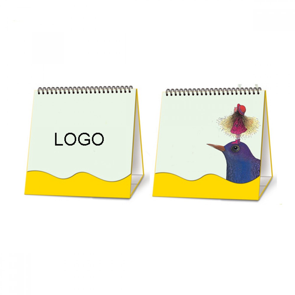 Logo Printed Customized Desk Table Calendar