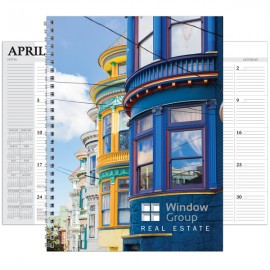 Full Color Spiral Desk Planner 7x10 with Logo