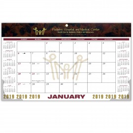 Logo Printed "CMP" Classic Memo Planner, Botanical Header  Logo Printed "CMP" Classic Memo Planner, Botanical Header