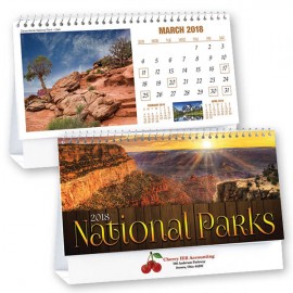 Logo Printed National Parks Desk Calendar