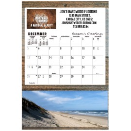 Custom Imprinted WD-U Wall Calendar with Photo Insert