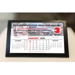 MMU-FC Desk Calendar Black + Full Color Ad Copy Logo Printed