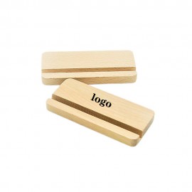 Wooden Desk Calendar Holder Logo Printed  Wooden Desk Calendar Holder Logo Printed