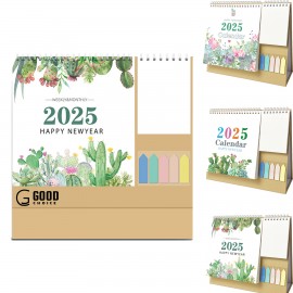 Personalized 2025 English Planning Desk Calendar