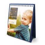 Custom Imprinted Flip Calendar w/Custom Photos (Tall)