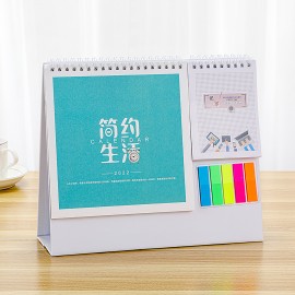 Custom Imprinted Standing Desktop Calendar  Custom Imprinted Standing Desktop Calendar