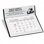 Custom Imprinted Natural Premier Desk Calendar