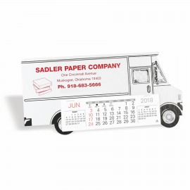 Logo Printed Box Van Standard Truck Calendar