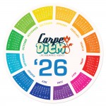 Custom Imprinted Month Block Calendar Mouse Pads