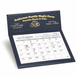 Custom Imprinted Citation II Desk Calendar