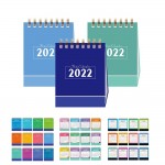 Custom Mini Foldable Calendar Or Pocket Calendar 12 Months 2022 Year Branded