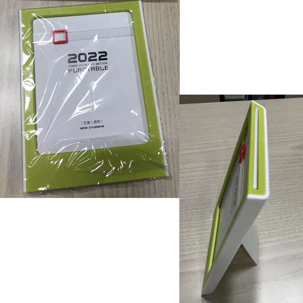 Branded Plastic Table Standing Calendar Branded Plastic Table Standing Calendar