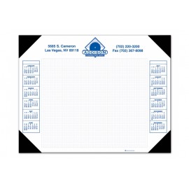 Logo Printed 25-Sheet Custom Doodle Pad w/4-Corners  Logo Printed 25-Sheet Custom Doodle Pad w/4-Corners