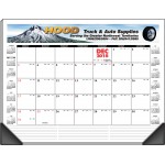 Custom Imprinted Deskmanager Desk Pad Full-Color Calendar w/Corners