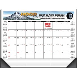 Custom Imprinted Deskmanager Desk Pad Full-Color Calendar w/Corners  Custom Imprinted Deskmanager Desk Pad Full-Color Calendar w/Corners