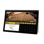 Branded Specialty Name Personalized Slate Calendars (8 1/2"x 5 1/2")