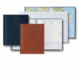Logo Printed Large Weekly Desk Diary  Logo Printed Large Weekly Desk Diary