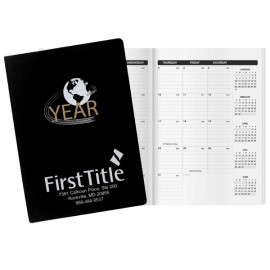 Genesis Classic Monthly Desk Planner 7x10 Custom Imprinted  Genesis Classic Monthly Desk Planner 7x10 Custom Imprinted