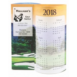 Golf Wave Calendar Custom Imprinted