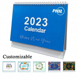 Logo Printed Custom Desk Tent Calendar