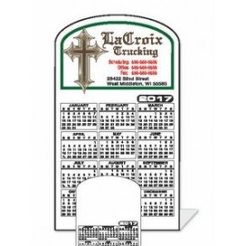 Custom Imprinted Oval Calendar Stand