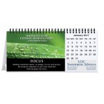 Custom Photo Tent Desk Calendar (8"x4") Branded