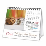 "Vista Plus" Tall-Base Tent Calendar Branded