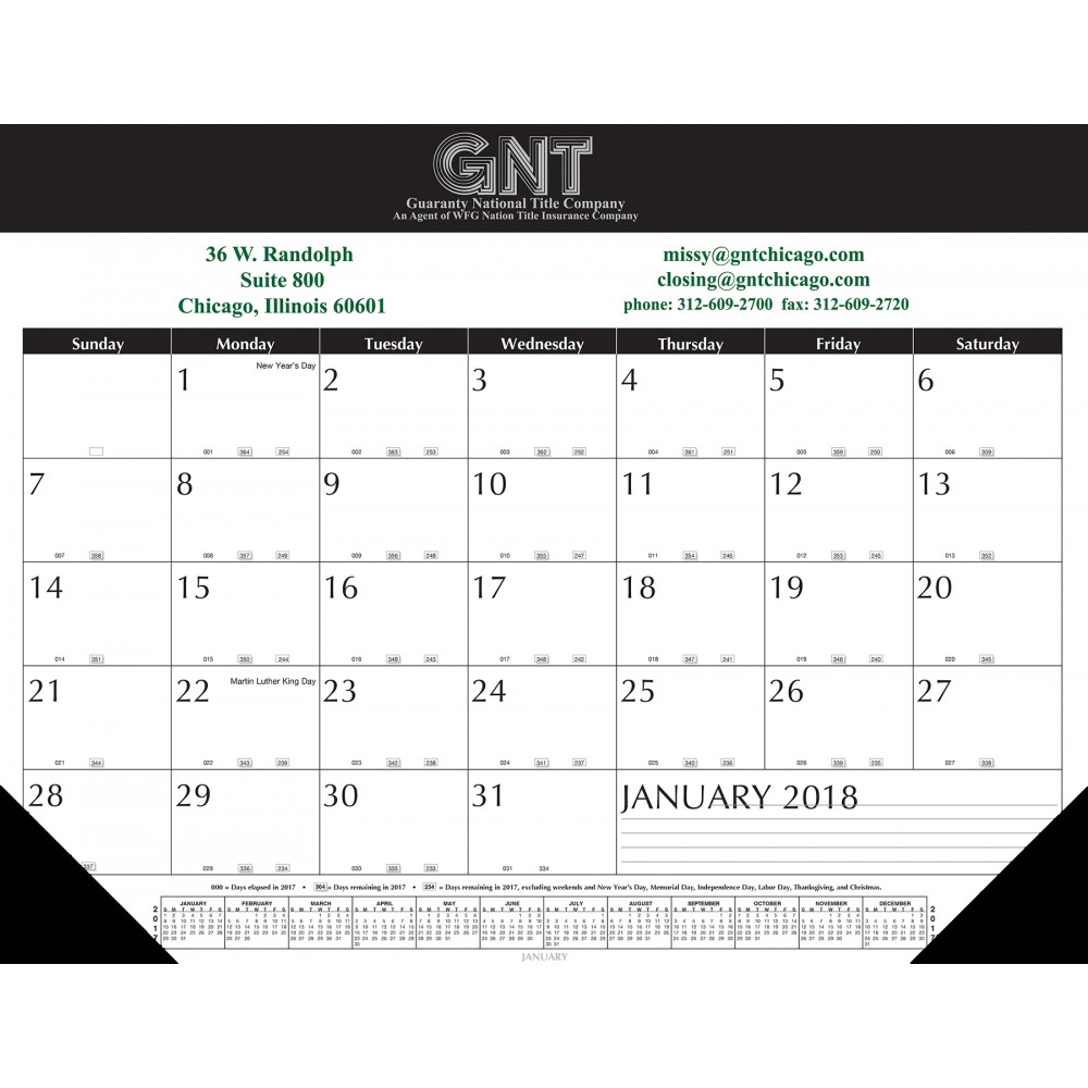 Imprinted Top Sheet Padded Holder Desk Pad Calendar w/2-Vinyl Corners Custom Imprinted Imprinted Top Sheet Padded Holder Desk Pad Calendar w/2-Vinyl Corners Custom Imprinted