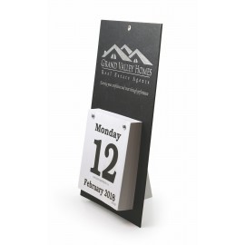 Foil Stamped Daily Date Calendar - 8x12 Large Pad Custom Imprinted  Foil Stamped Daily Date Calendar - 8x12 Large Pad Custom Imprinted