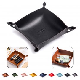 Branded Foldable PU Leather Jewelry Tray  Branded Foldable PU Leather Jewelry Tray