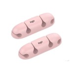 Silicone Self Adhesive Cable Organizer (direct import) with Logo