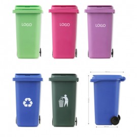 Custom Imprinted Trash Can Pencil Holder