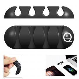 Customized 4-Hole Desktop Wire Clamp