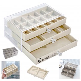 24 Grid Jewelry Tray Organizer with Logo