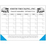 Jumbo 50 Sheet Weekly Desk Planner w/ Memo Blocks & Calendar (Monthly Grid) Custom Imprinted