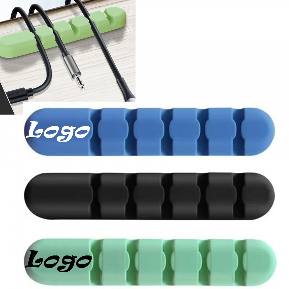 Branded Desktop Cable Management Holder Branded Desktop Cable Management Holder