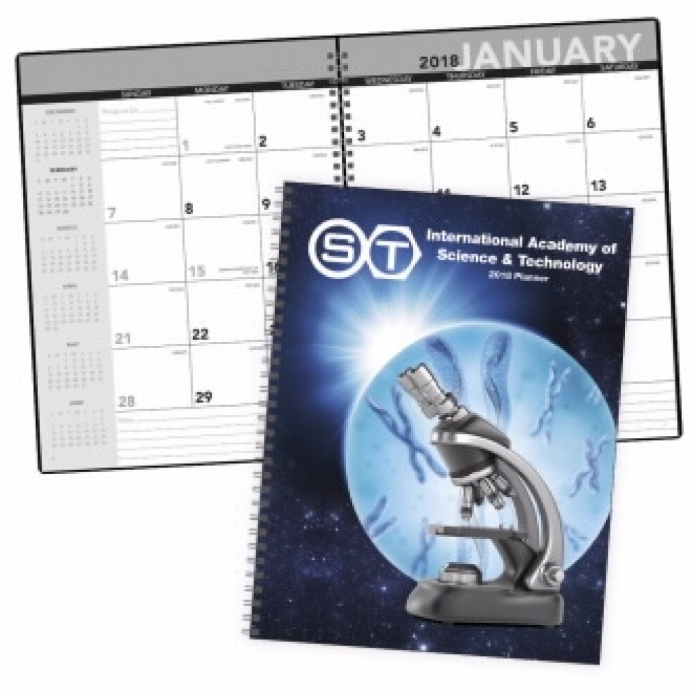 Triumph Standard Year Desk Planner w/Custom Cover Logo Printed Triumph Standard Year Desk Planner w/Custom Cover Logo Printed