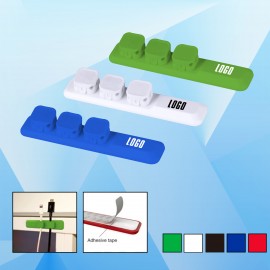 Desk Cable Organizer with Magnet Function Custom Printed  Desk Cable Organizer with Magnet Function Custom Printed