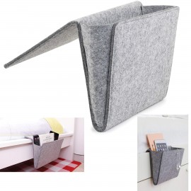 Felt Bed Caddy Storage Organizer Bedside Pocket Custom Printed