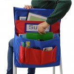 Custom Imprinted Classroom Chair Back Pocket
