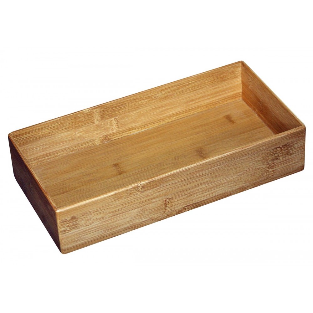6" x 12" - Bamboo Drawer Organizer - Laser Engraved Wood Custom Imprinted 6" x 12" - Bamboo Drawer Organizer - Laser Engraved Wood Custom Imprinted