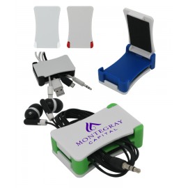 Union Printed - Cord Organizer with 1-Color Logo Custom Printed