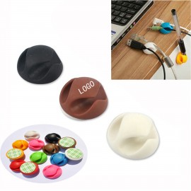 Logo Printed Desk Cable Clips  Logo Printed Desk Cable Clips