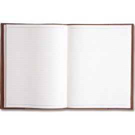 Large Bound Ruled Journal with Logo  Large Bound Ruled Journal with Logo