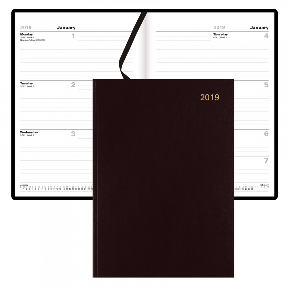 Letts of London Standard Desk Planner - Week-To-View Custom Printed Letts of London Standard Desk Planner - Week-To-View Custom Printed