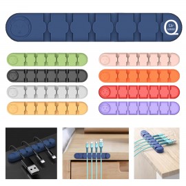 6 Slots Cable Orangizer with Logo